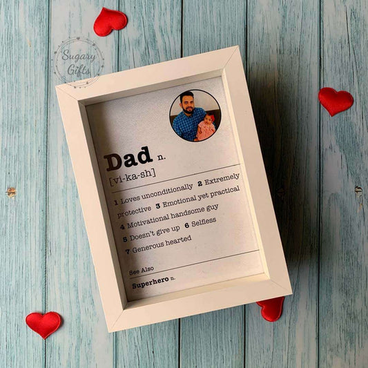Dad Dictionary Frame